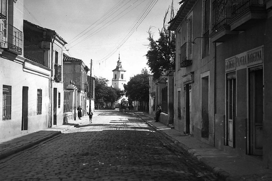 carabanchel foto histórica carabanchel bajo calle de la magdalena hoy monseñor óscar romero