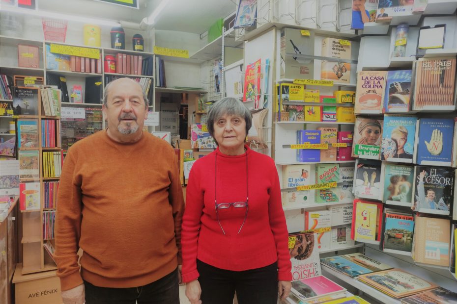 Julio y Conchi de Librería Quirós