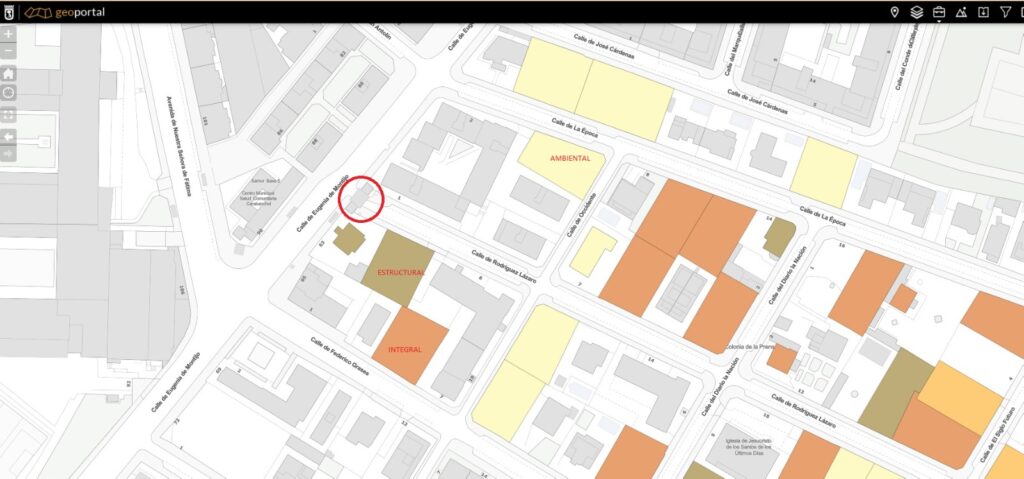 protección del arco de la colonia de la prensa desaparecida